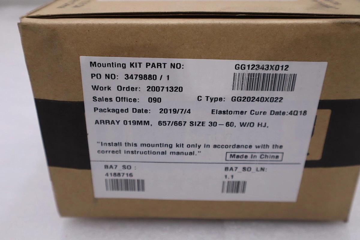 NEW OPEN BOX FISHER CONTROLS MTG-225-306624 STOCK GF410