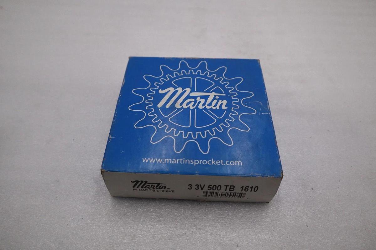 NEW MARTIN 3 3V 500 TB  1610 SHEAVE STK L227CC