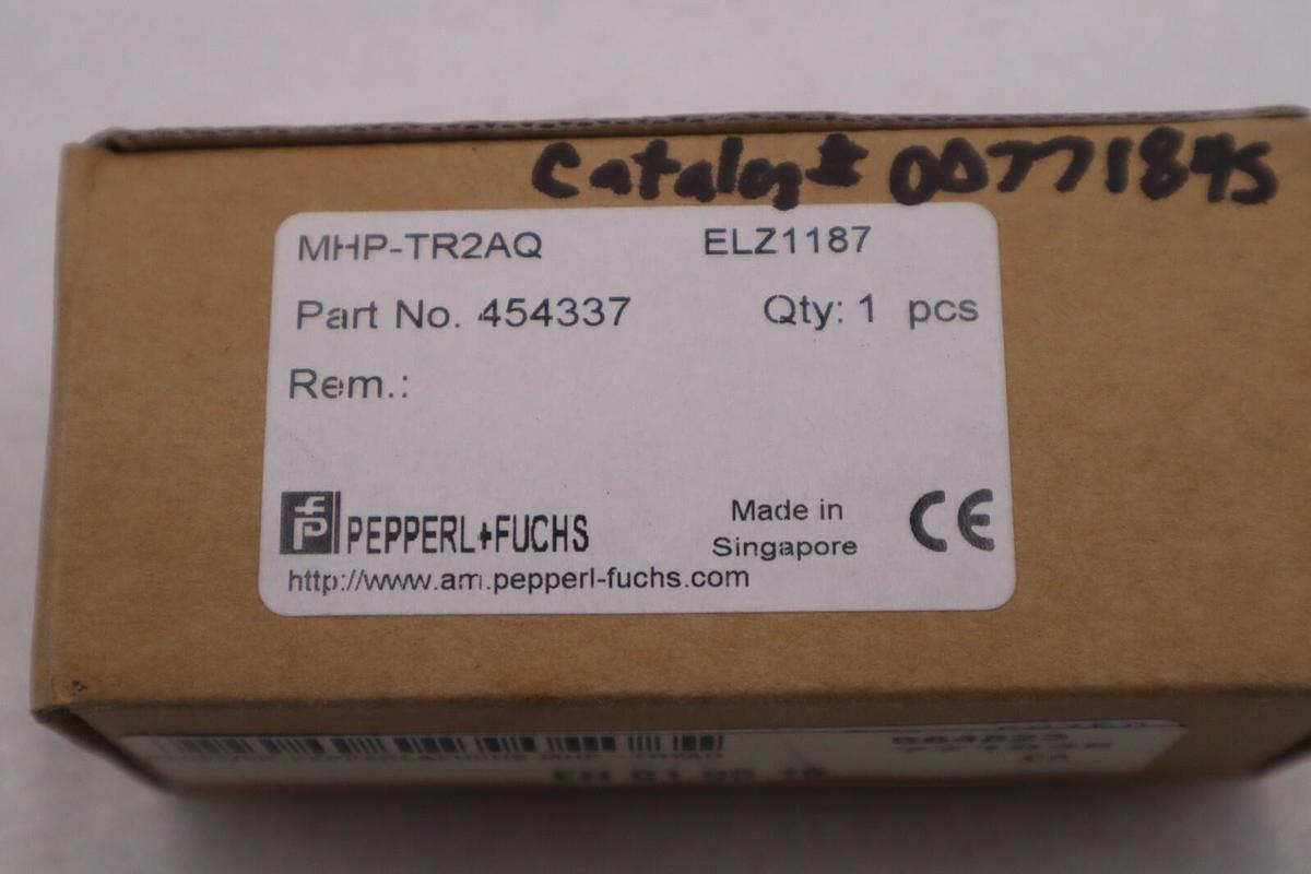 Used Pepperl + Fuchs MHP-TR2AQ Photoelectric Sensor 454337 NEW WITH BOX STOCK G791A