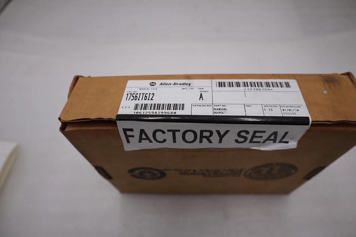 Used NEW SEALED Allen Bradley 1756-IT6I2 Ser A ControlLogix Analog Input Module #H255