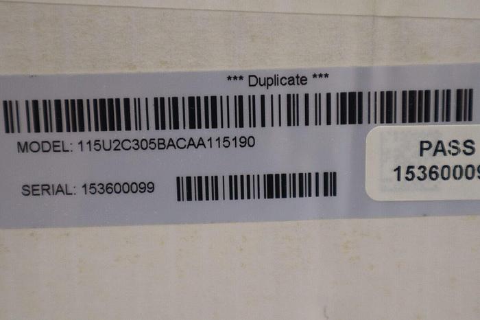 NEW CONTROL TECHNIQUES Emerson Servo Motor 115U2C305BACAA115190 STOCK 5615