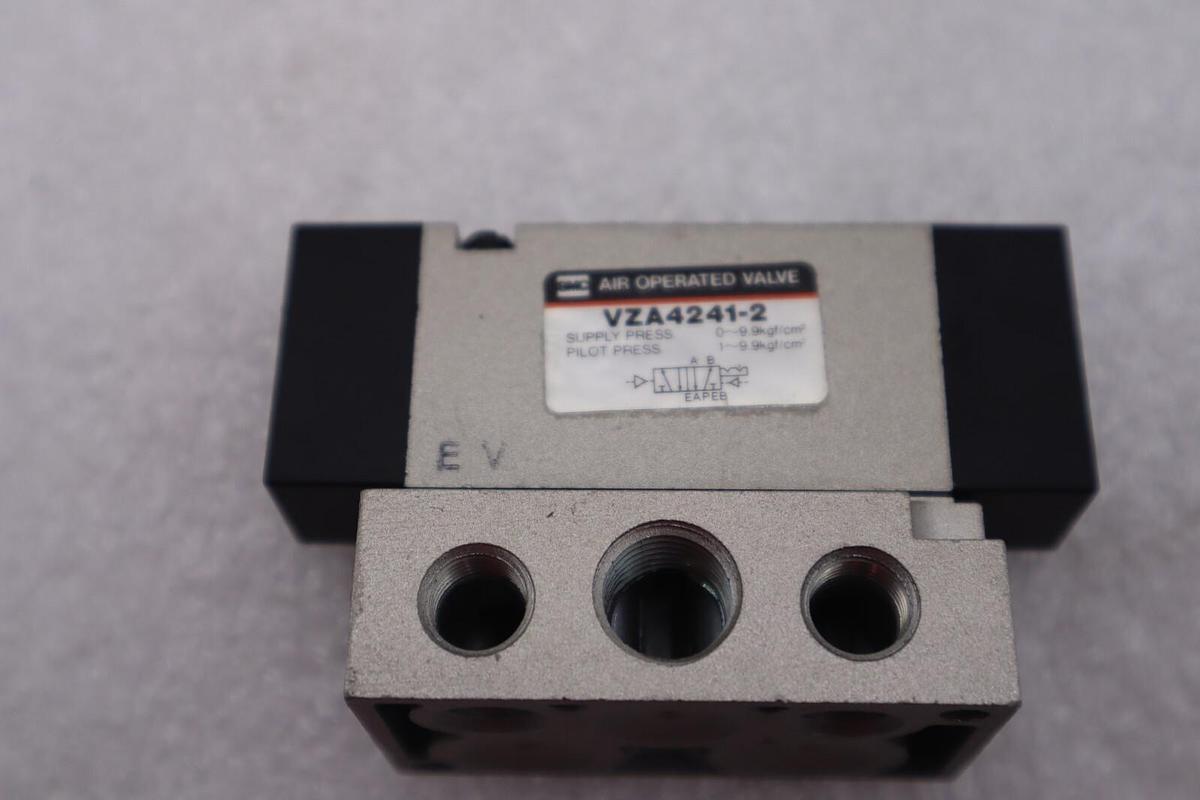 Used SMC NVZA4241-2-02T Valve, NVZA 4241-1-02T, Air/Pilot Air Operated Valve S-365
