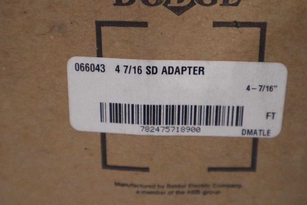 Used ASEA BROWN BOVERI 066043/ 4 7/16 SD ADAPTER - NEW - STOCK 2997CC