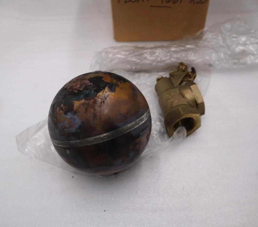 Used Control Devices Robert R600-1-1/4-5 Valves Assembly Brass - STOCK GF1229