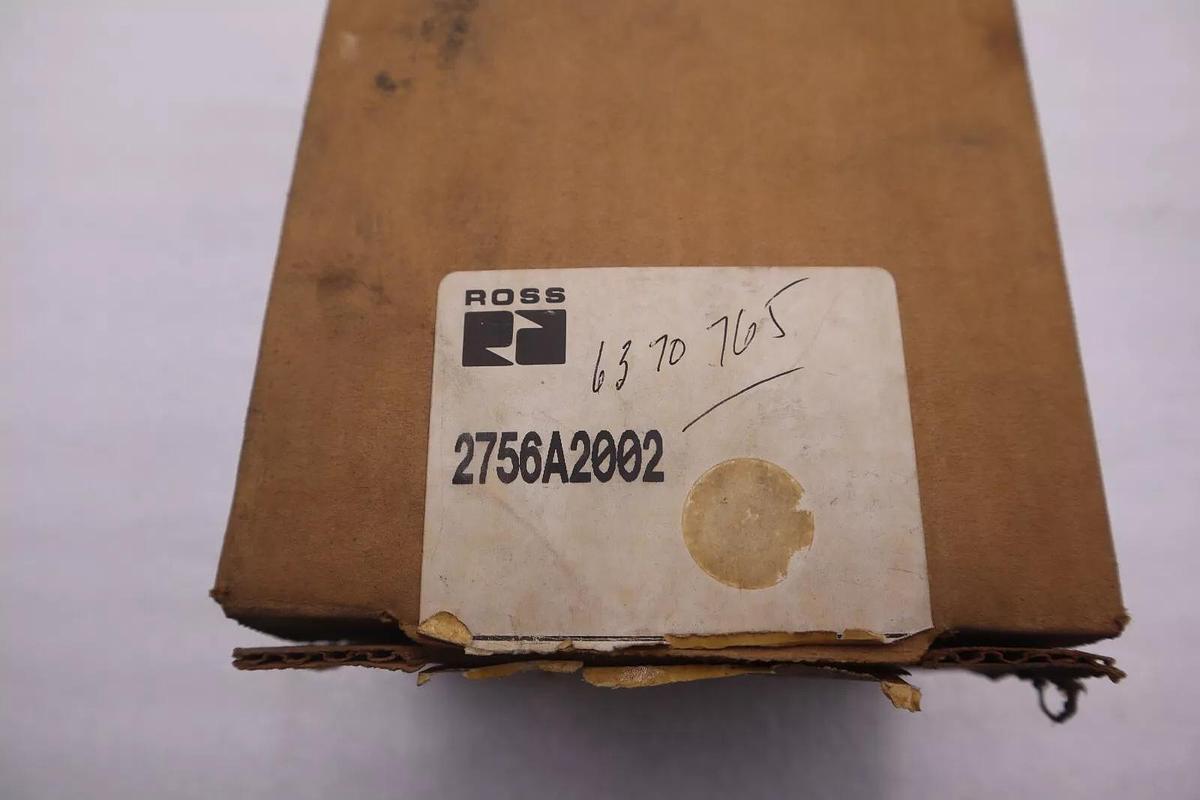 ROSS AIR VALVE 4WAY 2756A2002 STOCK B-751