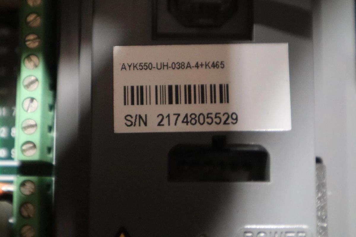 Used Johnson Controls AYK 550 Air Modulator Panel AYK550-PF-038A-4+B058+K465 #HP153