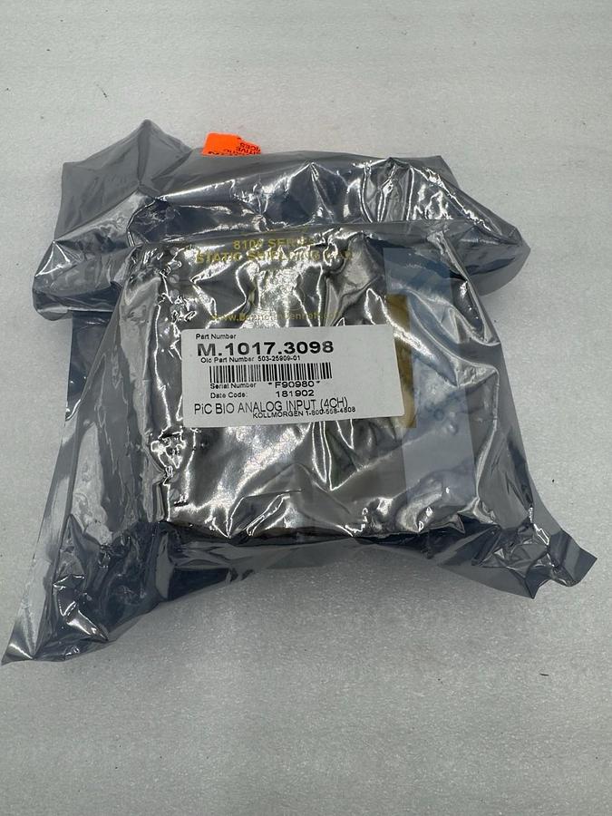 New Giddings & Lewis M.1017.3098 Kollmorgen Danaher 4 CH I/O Module STOCK H1654A