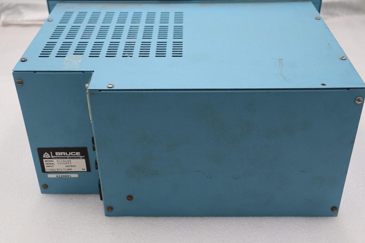 Used Bruce 4220901 Control Unit Model 9760400 110AC 50/60 HZ Ser No. 104-923 2622