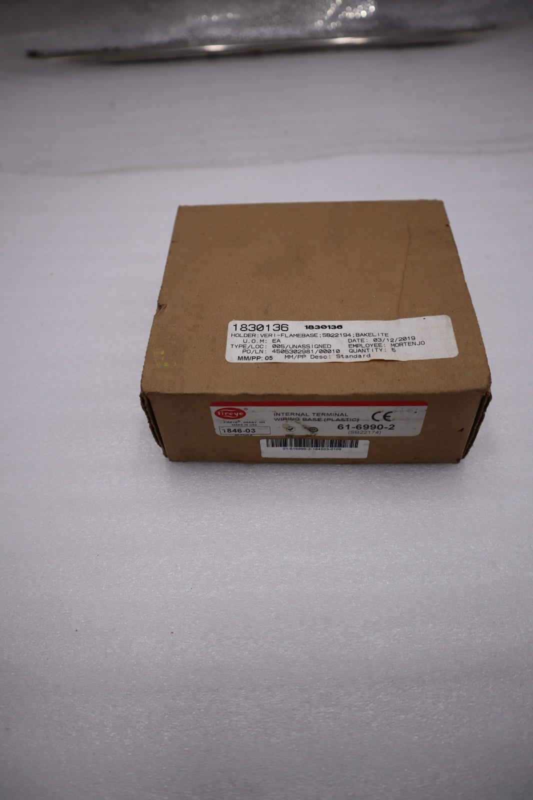 UTC FIRE & SECURITY COMPANY 61-6990-2 / 6169902 (BRAND NEW) STOCK H198A