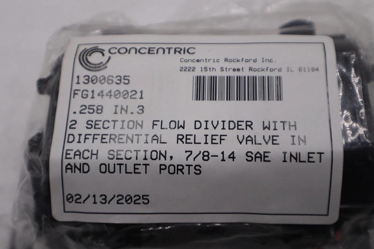 Used NEW Concentric Rockford 1300635 Rotary Flow Driver STK GF781