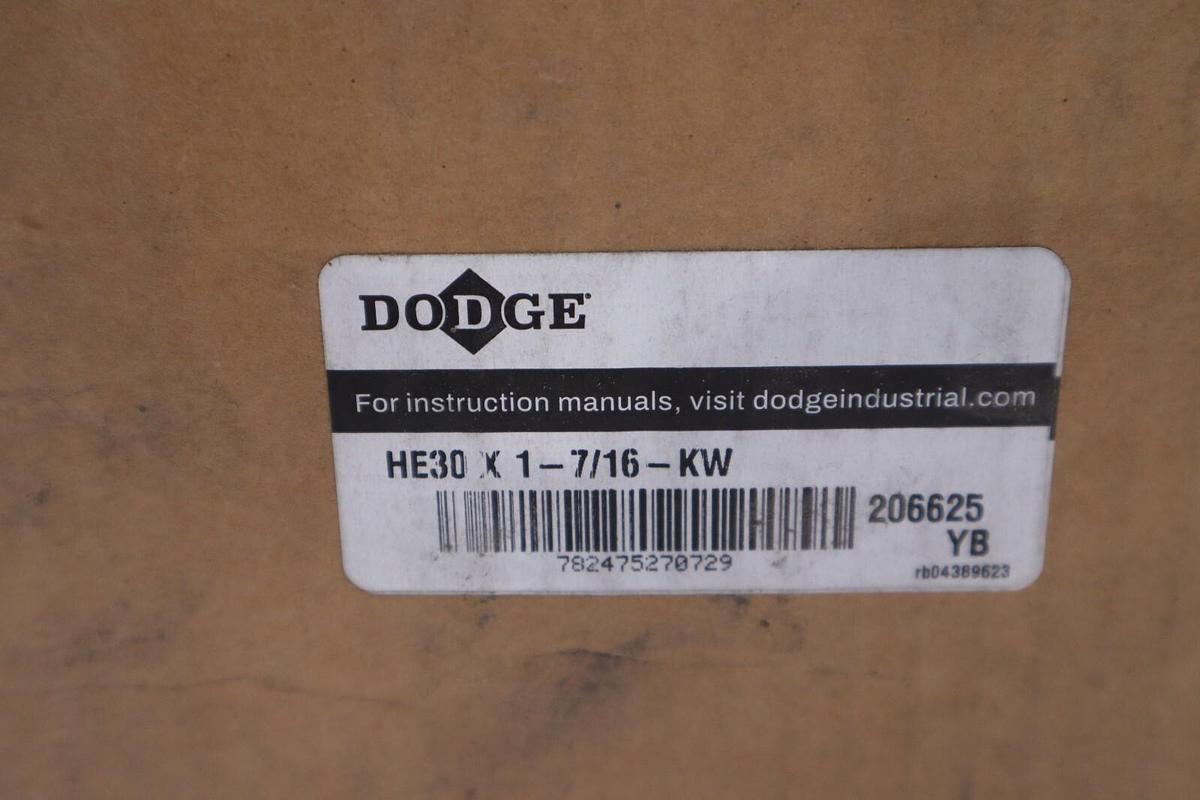 NEW IN BOX Dodge HE30 X 1-7/16-KW 206625 Taper Lock Bushing STOCK H185A