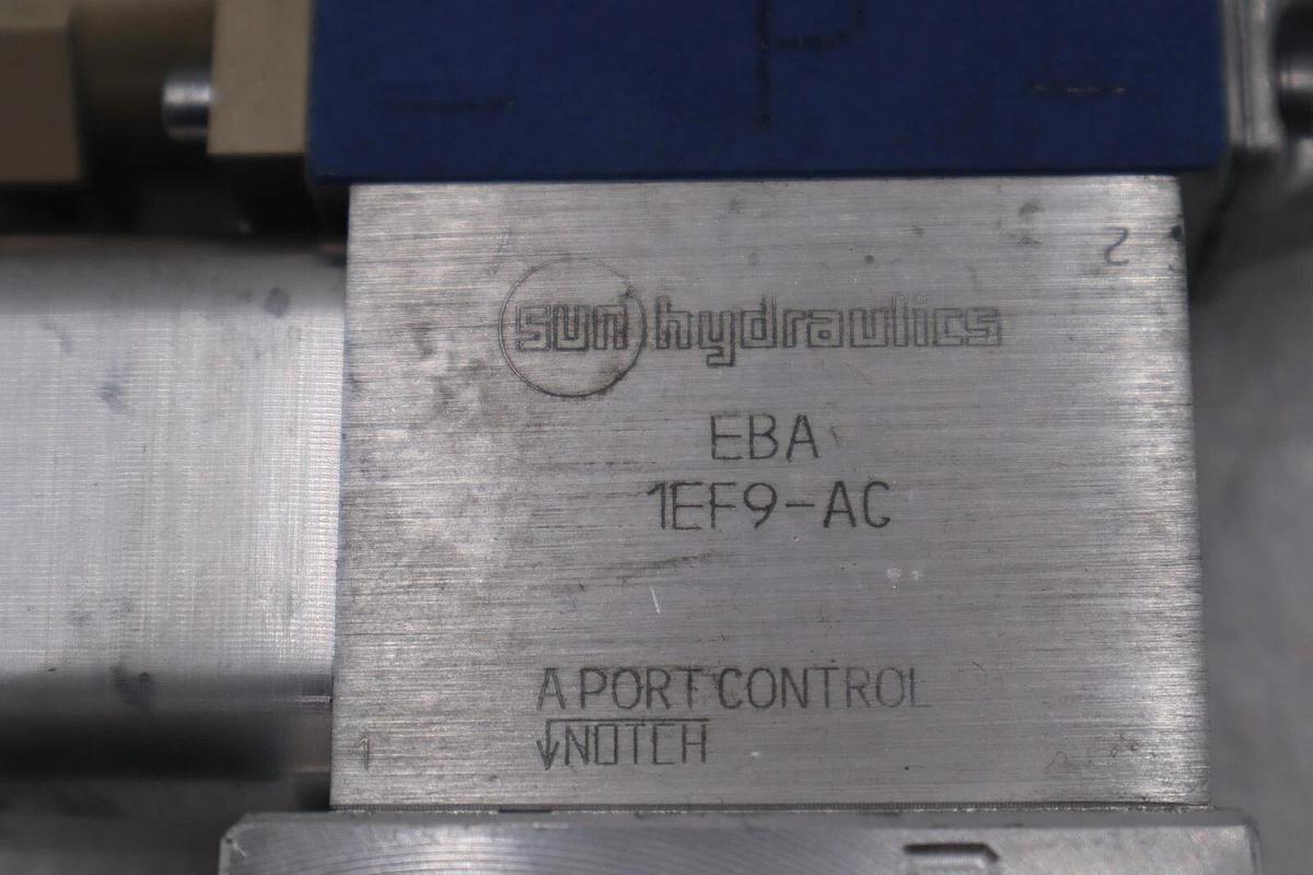 REXROTH 3114515 Hydraulic Valve / SUN HYDRAULICS EBA 1EF9-AC #K-2670