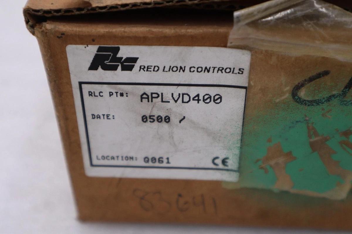 RED LION CONTROLS APLVD400 DIGITAL PANEL METER - STOCK 3131CC