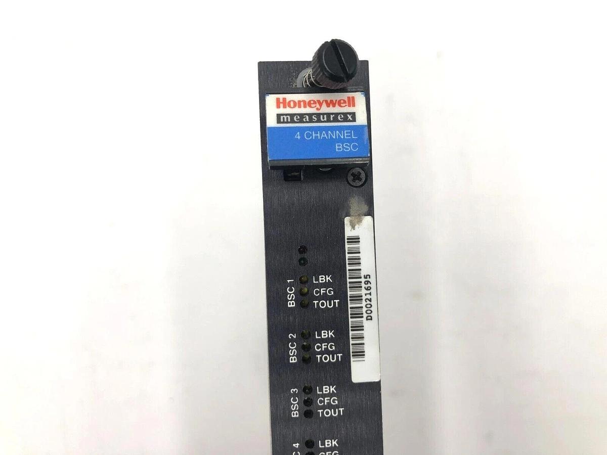 Used HONEYWELL 4 CHANNEL BSC MEASUREX REV A 09428210 PC BOARD STOCK 1567