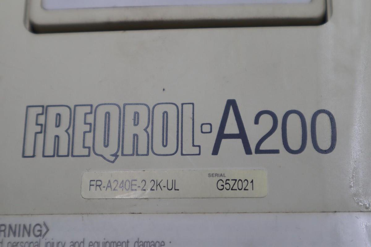 Used MITSUBISHI FR-A240E-2.2K-UL USED DRIVE STOCK 2276-A
