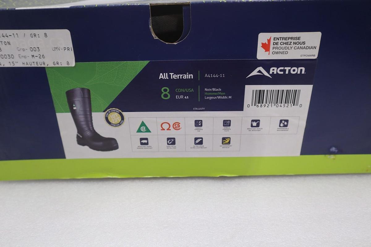 ACTION All Terrain 15" Composite Toe Rubber Work Boots A4144-11 - STOCK GF977