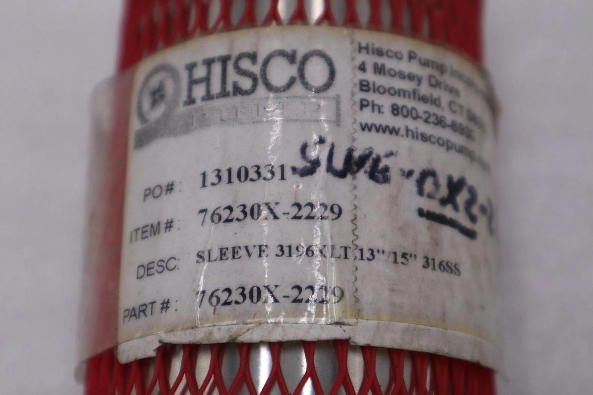 Used NEW Goulds 3196 Pump 316SS Shaft Sleeve 76230X-2229 STOCK GF373A