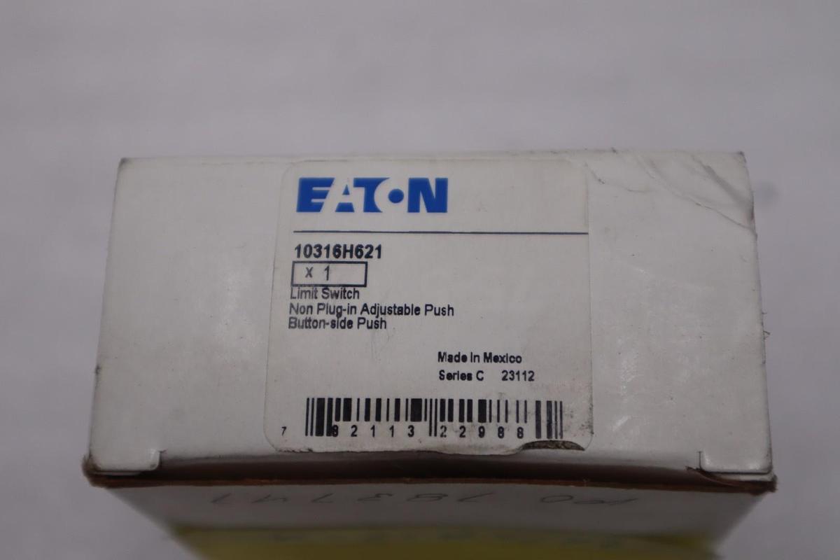 Used NEW OPEN BOX EATON CUTLER-HAMMER 10316H621 LIMIT SWITCH SERIES C STK K-3964CC
