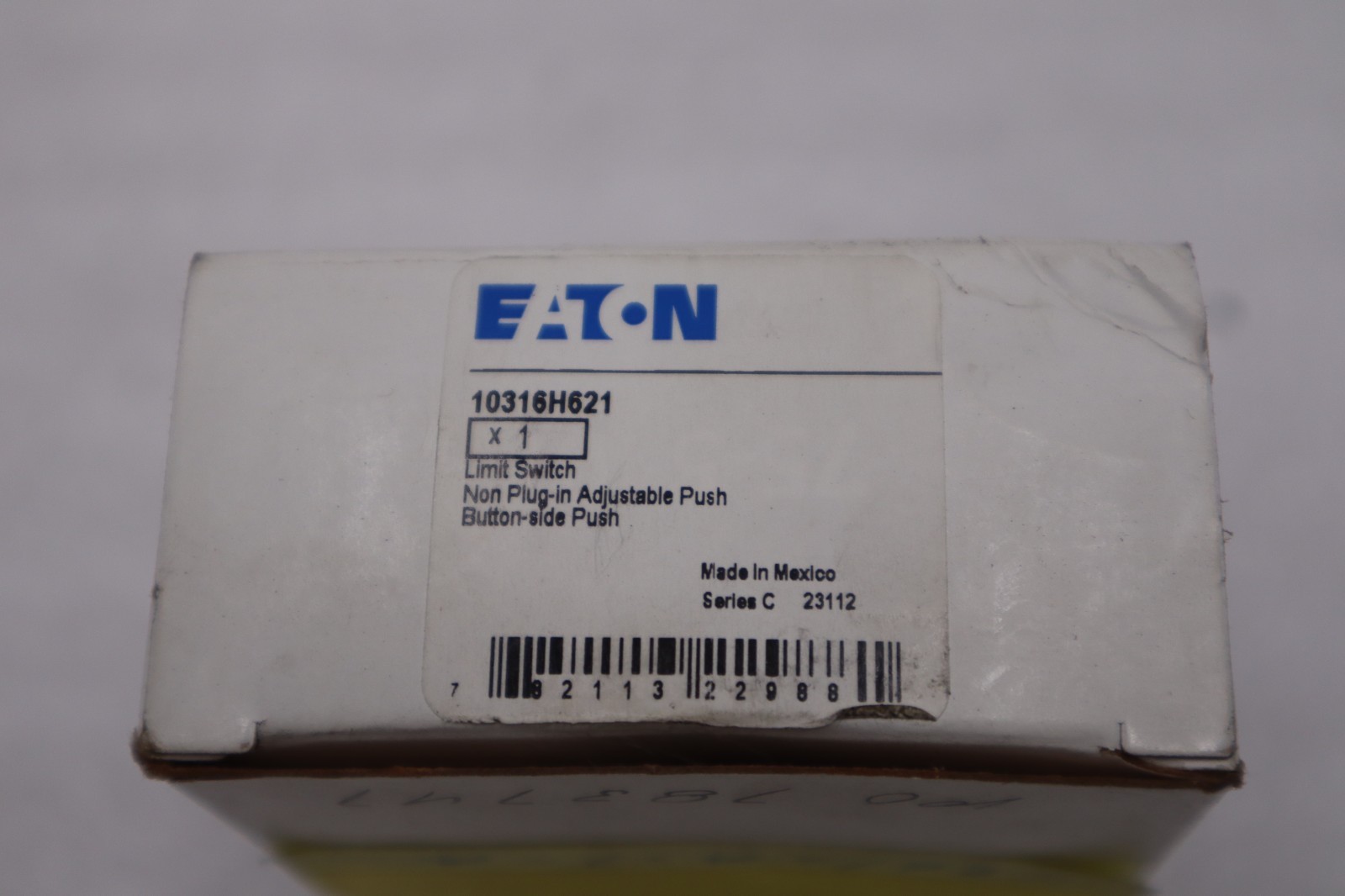 Used NEW OPEN BOX EATON CUTLER-HAMMER 10316H621 LIMIT SWITCH SERIES C STK K-3964CC