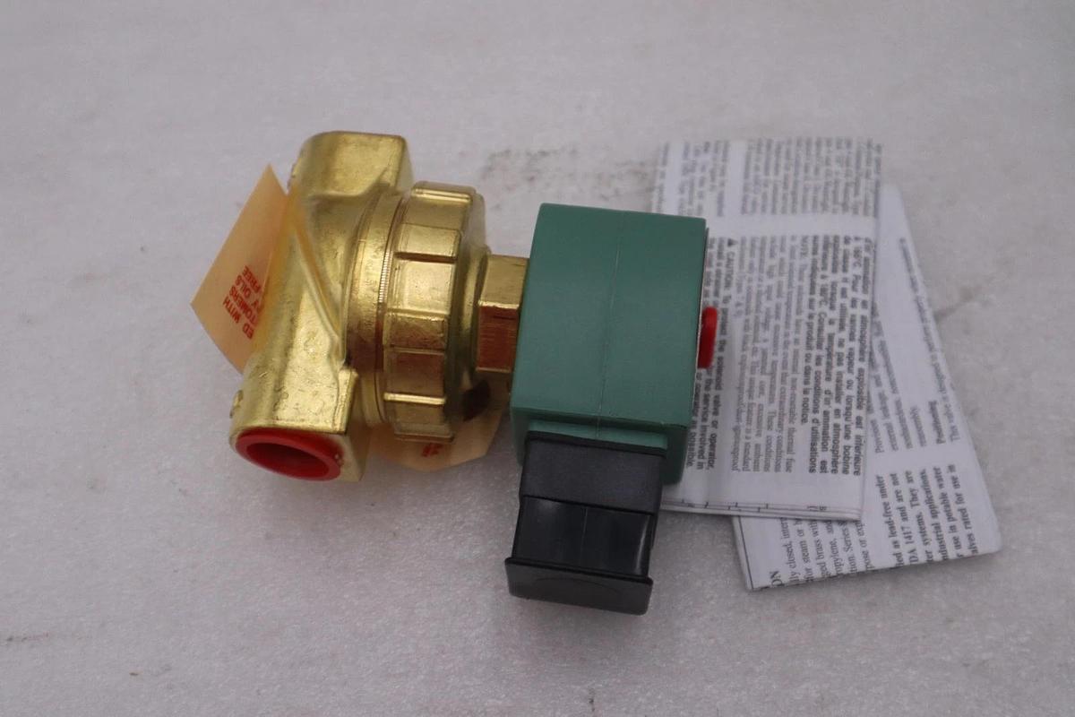 NEW OPEN BOX ASCO SC8220G404 SOLENOID VALVE STOCK 2208A