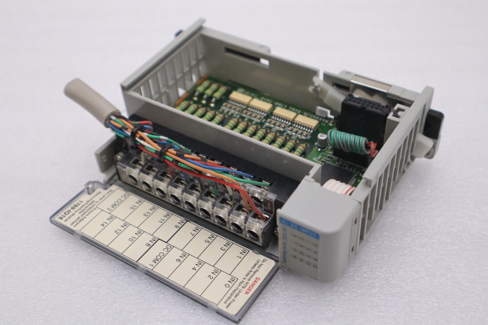Used ALLEN-BRADLEY 1769-IQ16 SERIES A 16 PT. INPUT MODULE STOCK #K-1561C