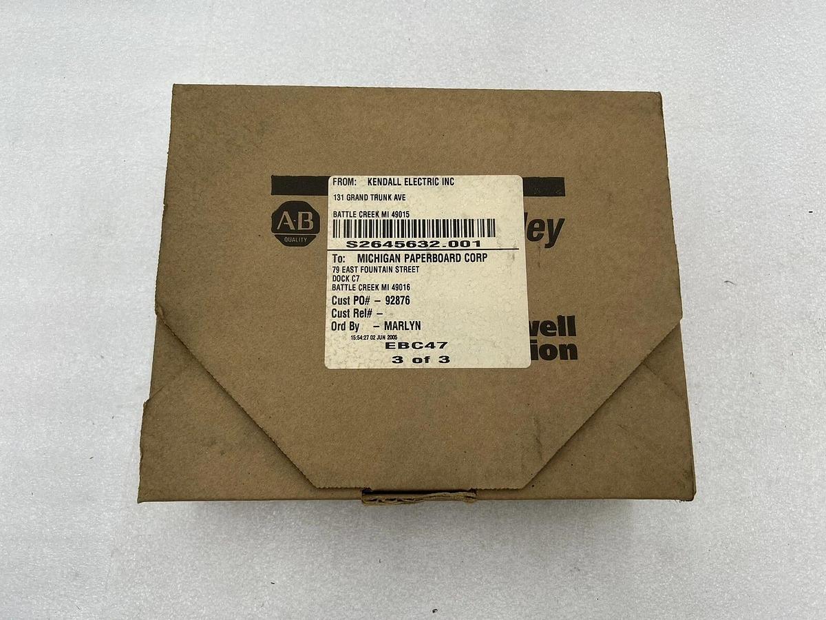 Allen Bradley 1492-ACABLE025F Ser A Pre-wired Cable For 1771 Stock 3018