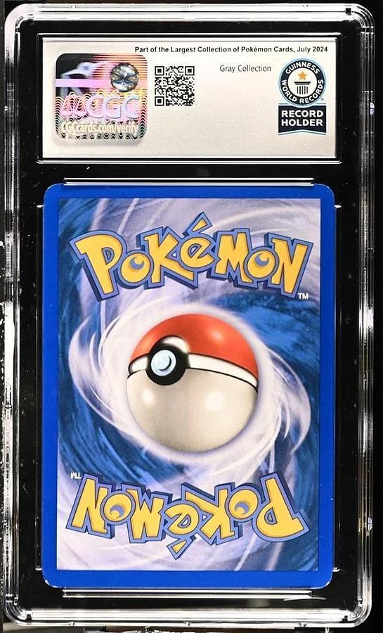 Used 2003 Pokemon Aquapolis # H16 Magneton Holo CGC GUINNESS WORLD RECORD SLAB 1/1