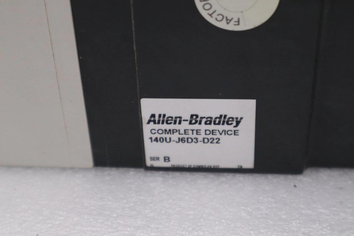 Used Allen Bradley 140U-J6X3 100A 3P 600V AC 250V DC Circuit Breaker STOCK H1867