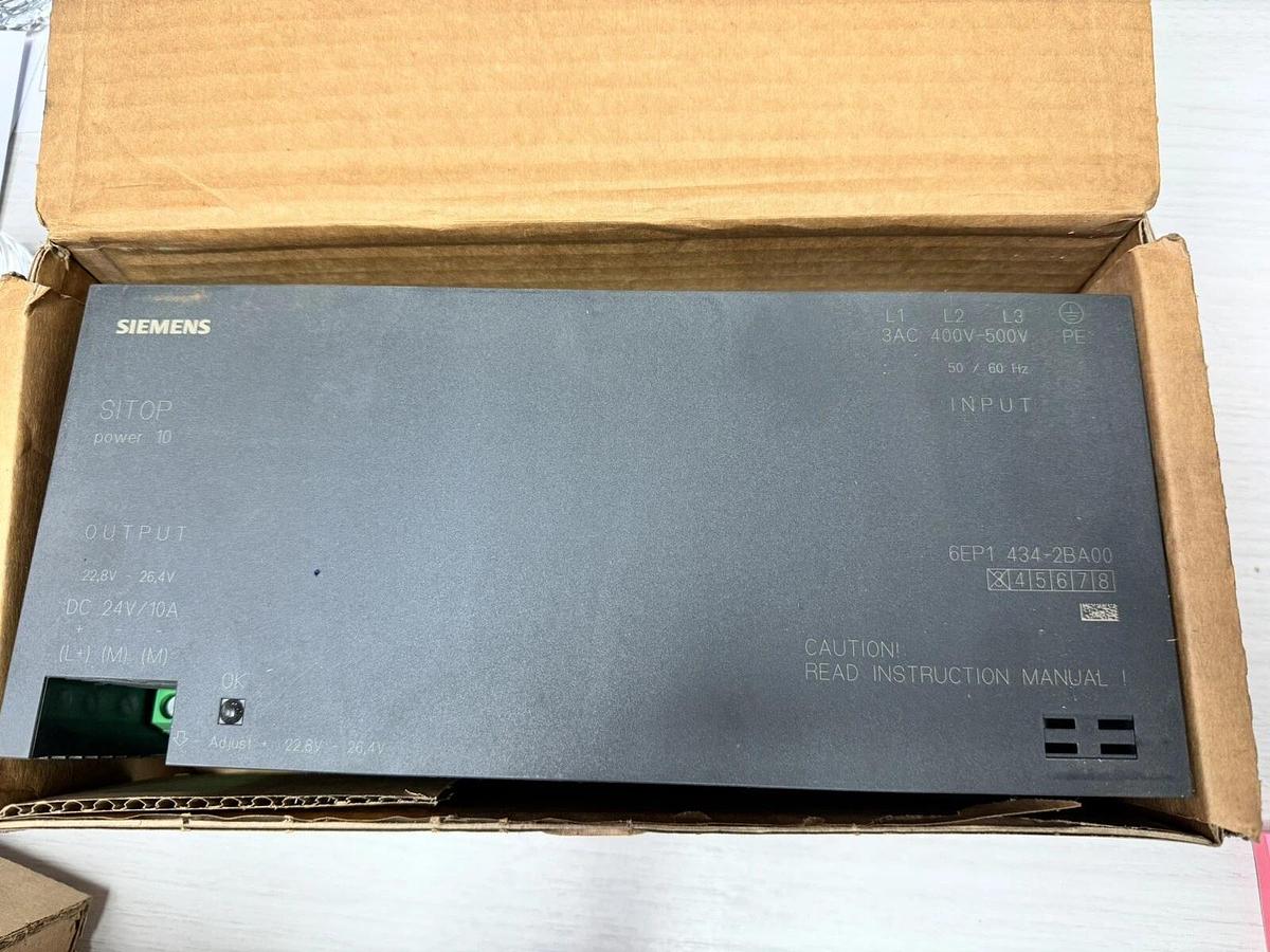 Used NEW SIEMENS 6EP1 434-2BA00/ 6EP14342BA00 Power Supply STOCK 309-C