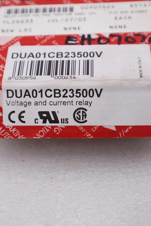 Used CARLO GAVAZZI DUA01CB23500V 115/230VAC 8A NEW WITH BOX STOCK G859A