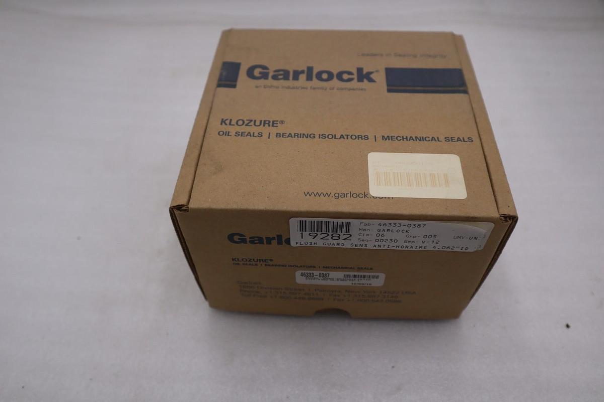 NEW GARLOCK 46333-0387 FLUSH-GARD SEAL - STOCK GF1008