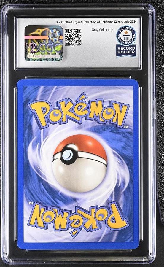 Used 2003 POKEMON SKYRIDGE #136 MYSTERY PLATE D CGC WORLD RECORD 1/1