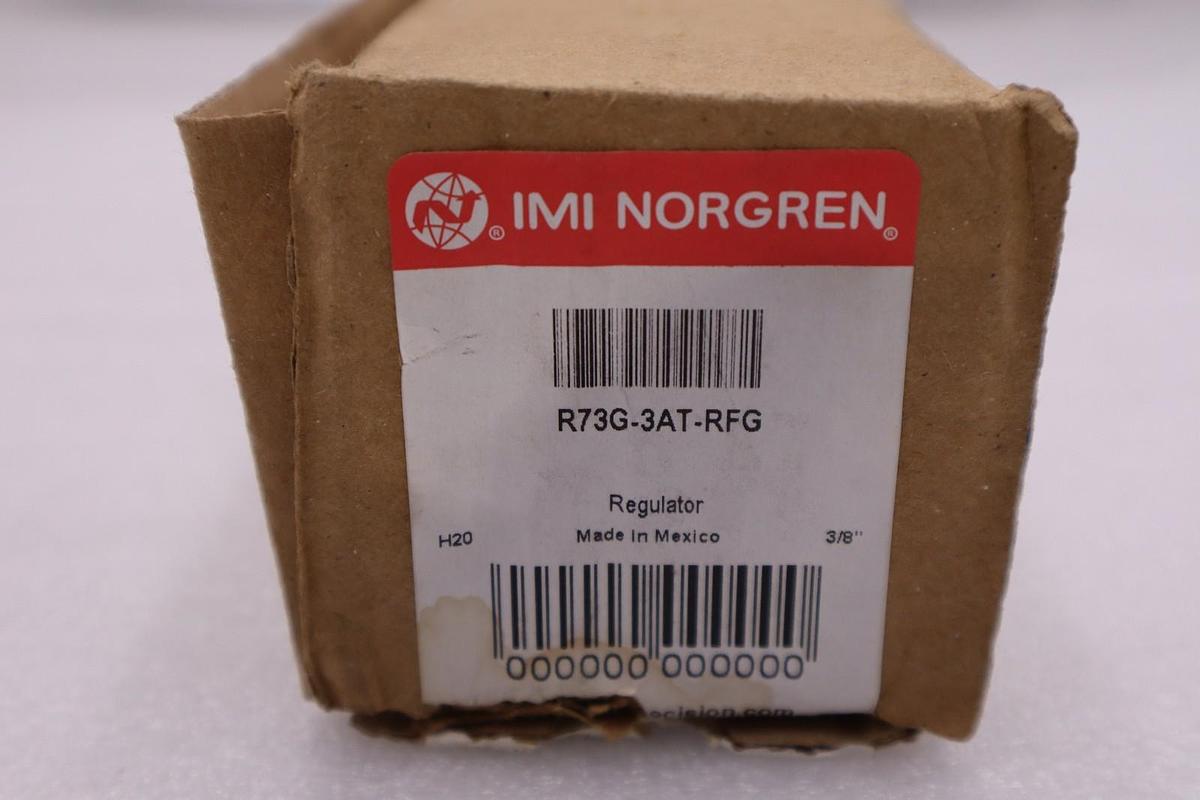 Norgren Pressure Regulator R73G-3AT-RFG 300 PSIG Inlet 0-60 PSIG Outlet Range