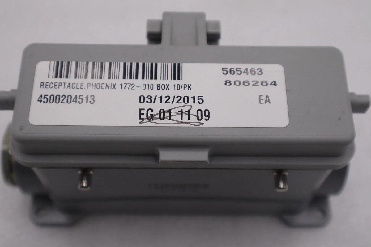 New No Box Phoenix Contact 1772010 Heavy Duty Power Connector STOCK G572A