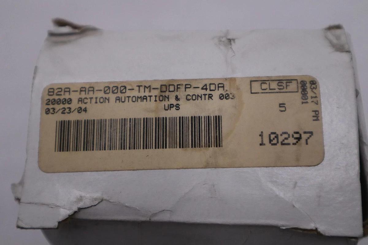 Used MAC VALVES INC 82A-AA-000-TM-DDFP-4DA VALVE - STOCK GF260A