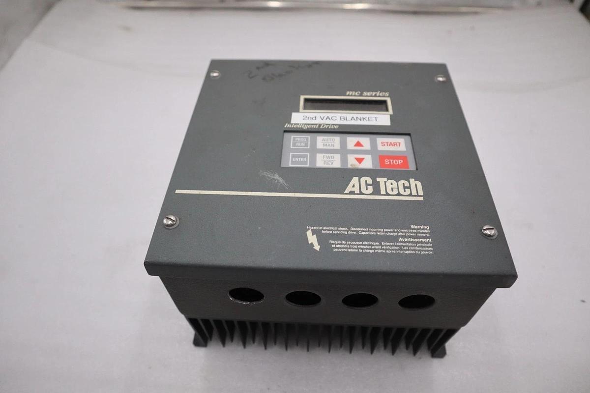 Used AC Tech MC Series 5HP 3.7 kW Frequency Drive M1450C STK CC208