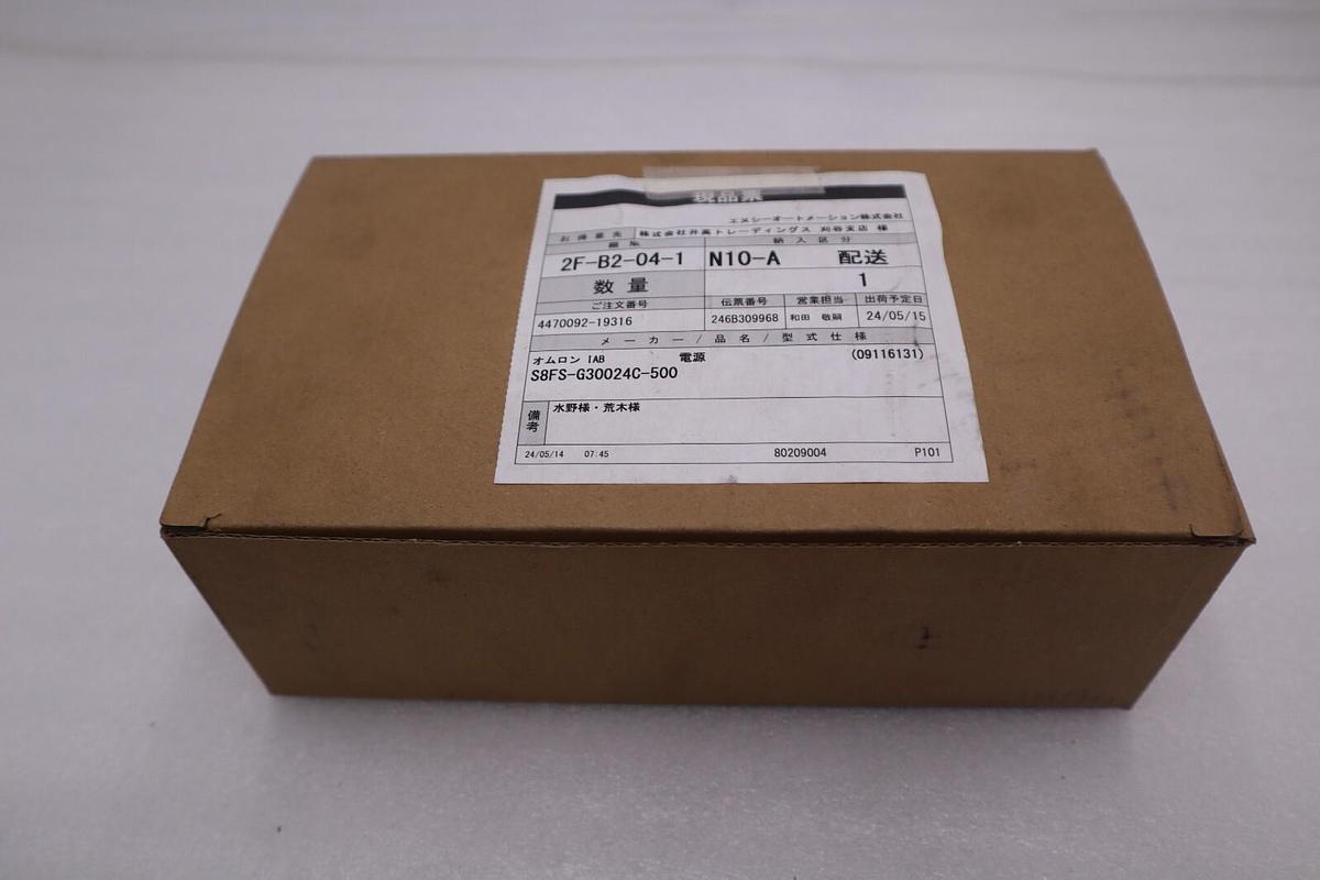 OMRON S8FS-G30024C-500 / S8FSG30024C500 POWER SUPPLY NEW IN BOX STOCK 1815B