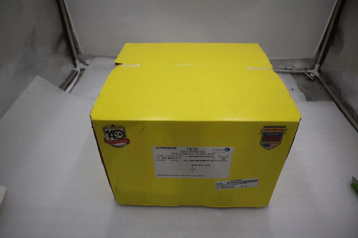 Used NEW Chesterton 1810-3.000 Single Cartridge Seal 3inch SA TC/SSC S EP STOCK 1443B