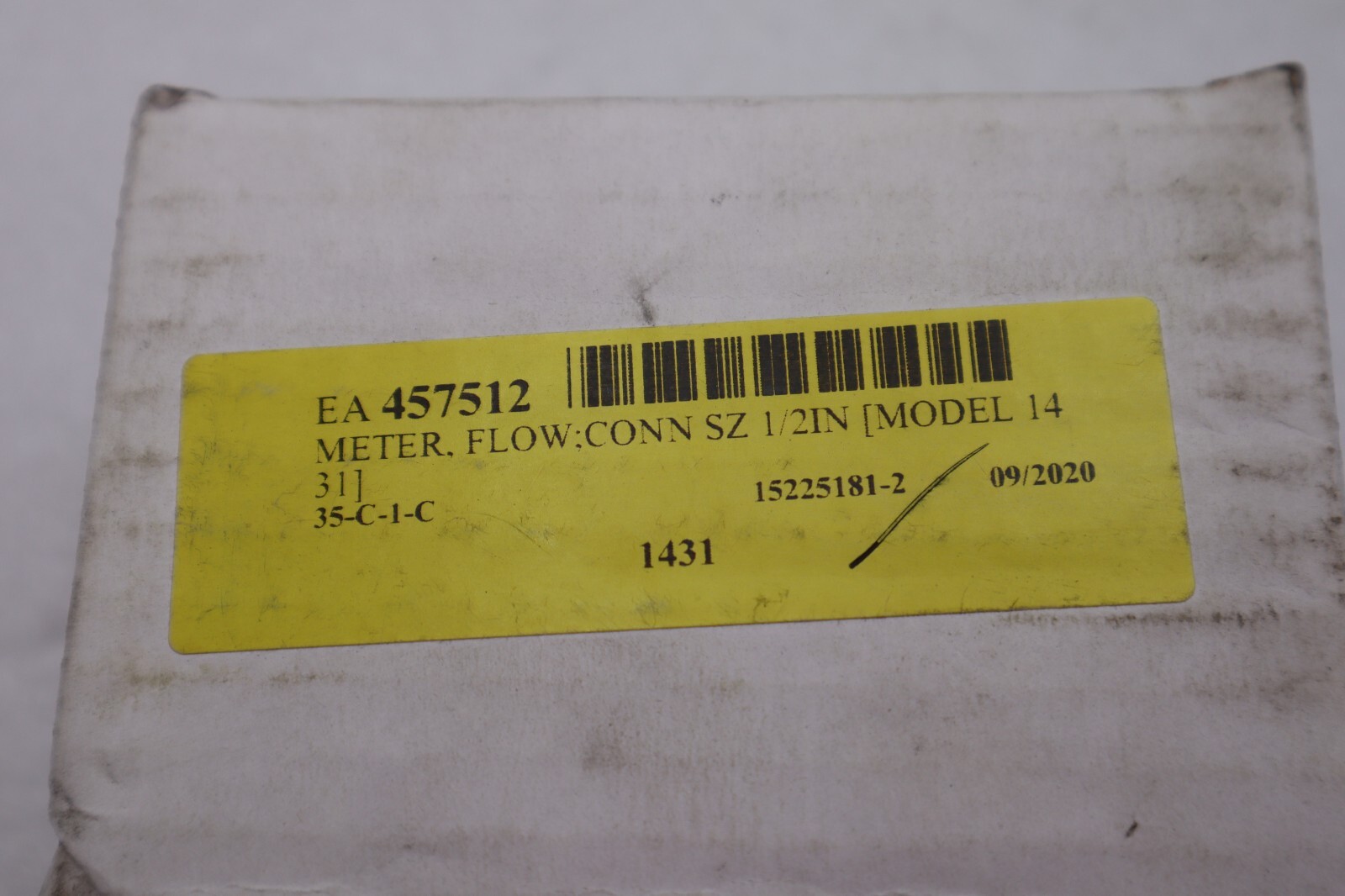 Used OPW 1321D VISI-FLO 135PSI FLOW METER 1/2 IN STOCK #K-2273