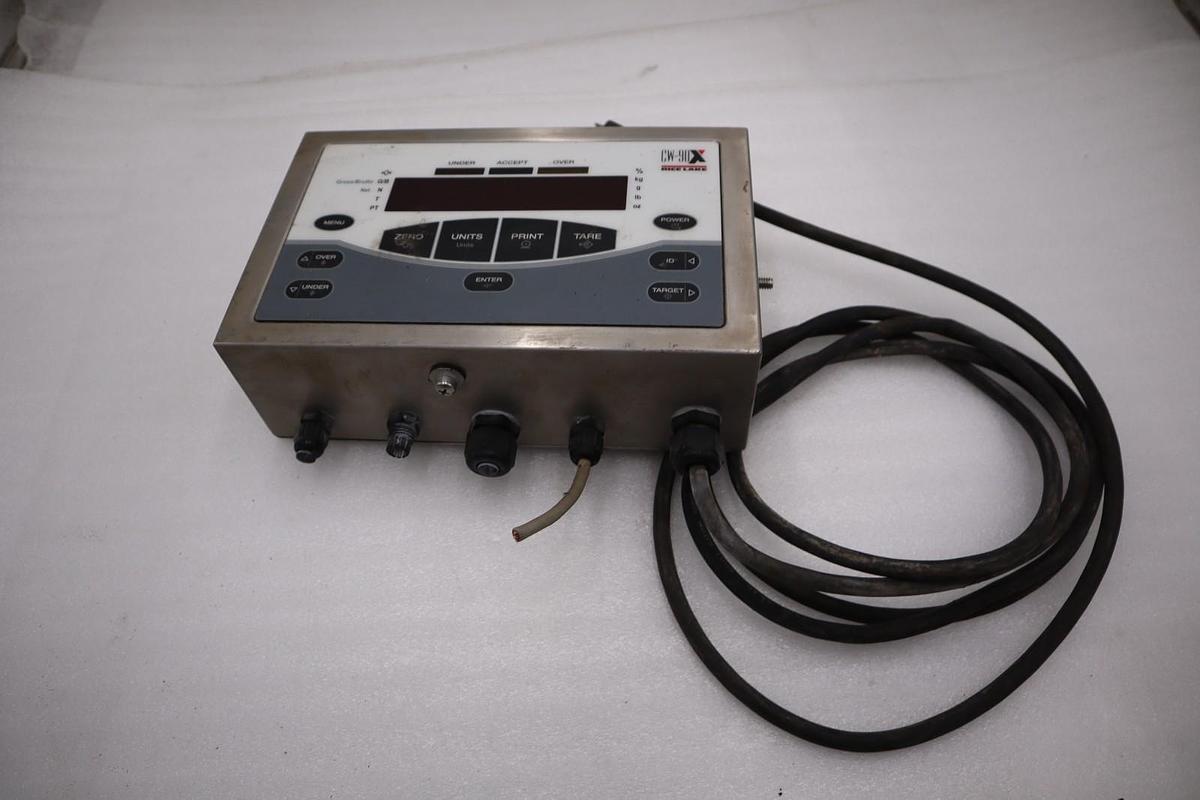 Used RICE LAKE CW90X-A / CW90XA DIGITAL PANEL AS PICTURED STK H1648