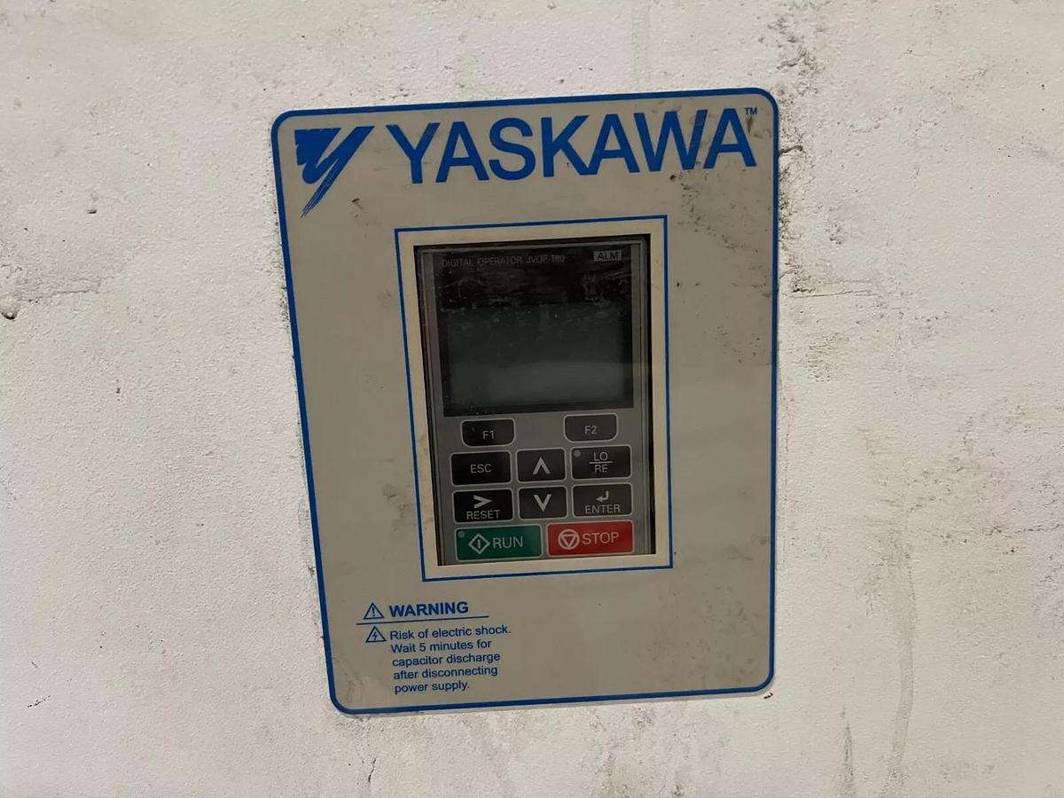 Used YASKAWA CIMR-PU4A0072AAA DRIVE WITH ENCLOSURE STOCK H1001