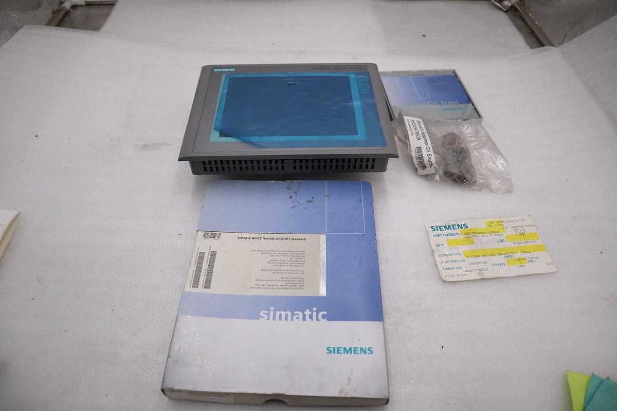 Used Siemens 6AV6 643-0CB01-1AX0 Simatic Multi Panel Touch HMI 7.5in NEW STOCK 3831CC