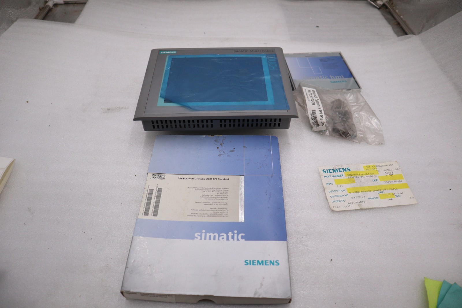 Used Siemens 6AV6 643-0CB01-1AX0 Simatic Multi Panel Touch HMI 7.5in NEW STOCK 3831CC