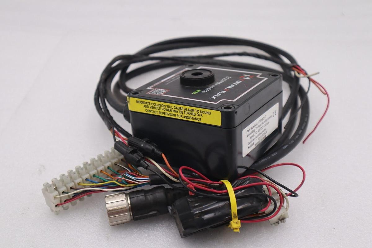 Used TOTALTRAX EM1302-T TRI-AXIAL ACCELEROMETER NEW STOCK #2882