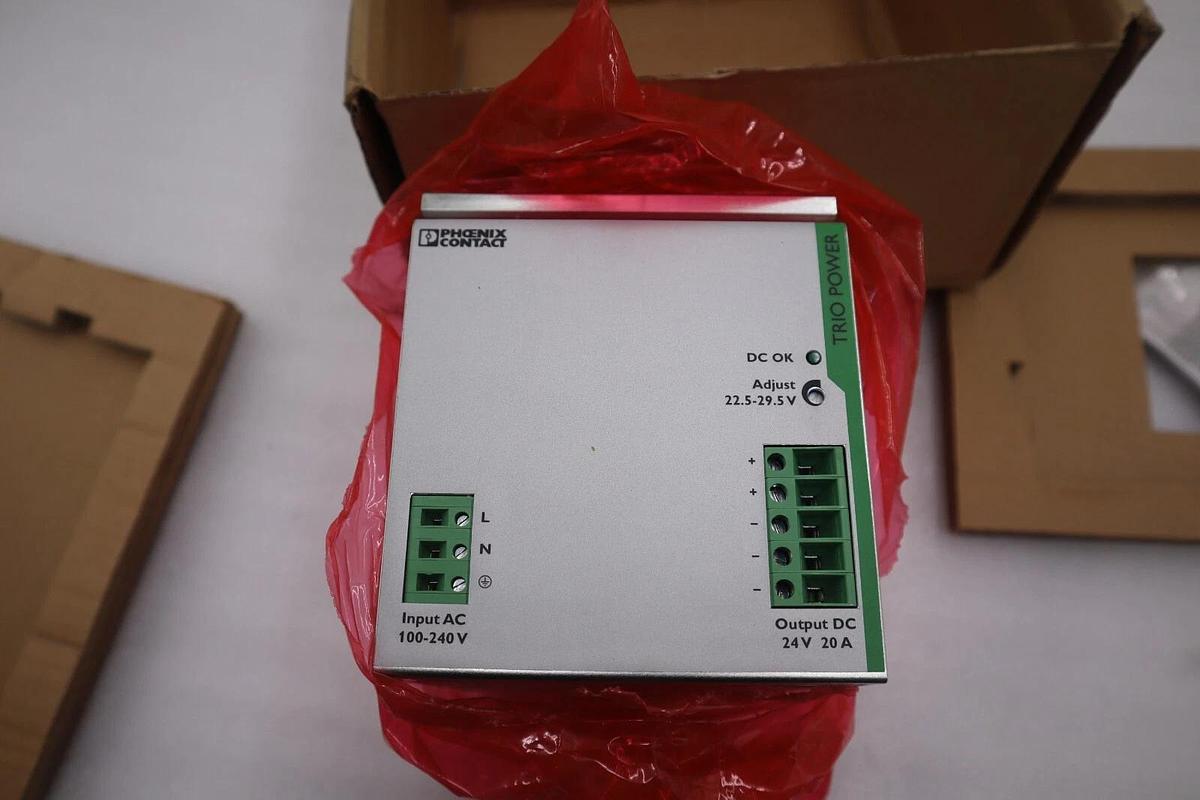 Phoenix Contact TRIO-PS/1AC/24DC/20 Power Supply 2866381 NEW IN BOX STOCK 602D