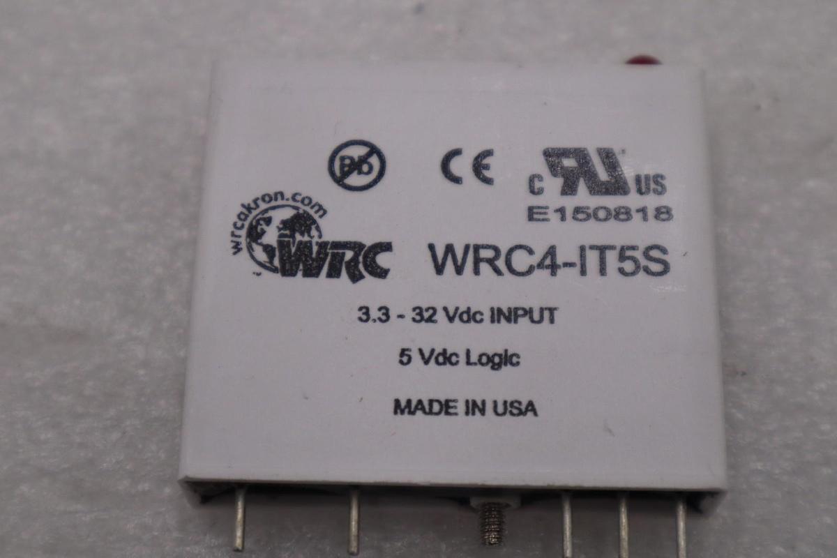 Used LOT OF 4 - WESTERN RESERVE CONTROLS WRC4-IT5S / WRC4IT5S (NEW NO BOX) #H1468A