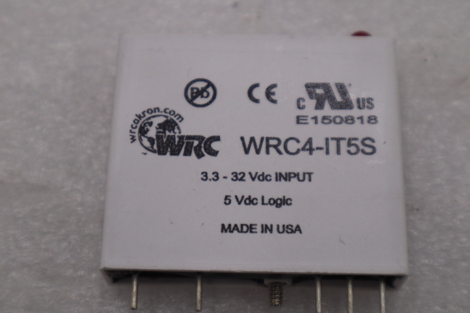 Used LOT OF 4 - WESTERN RESERVE CONTROLS WRC4-IT5S / WRC4IT5S (NEW NO BOX) #H1468A