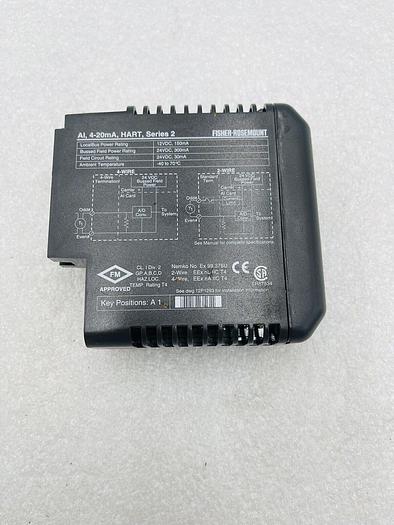 Used EMERSON DELTAV KJ3222X1-BA1 AI CARD 8 CHANNELS 4-20 MA HART SERIES 2 #K-2503