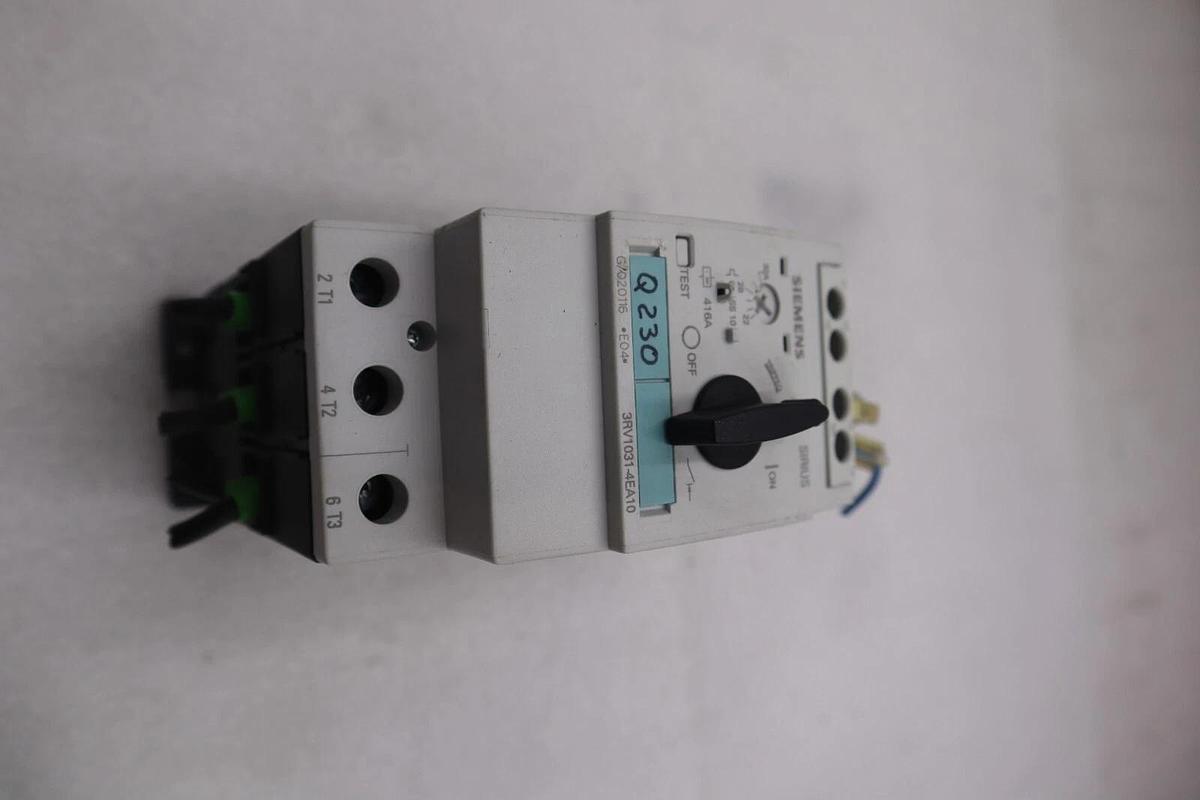 Used Siemens 3RV1031-4EA10 Motor Starter STOCK K-3824