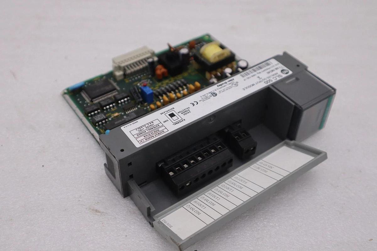 Used AB Allen Bradley 1746-N04I  SLC-500 Analog Input Module Series A STK 5349A